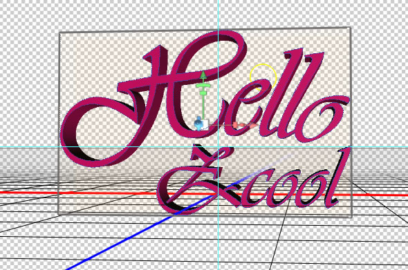 Photoshop CC 制作滴溅效果3D艺术字步骤解析